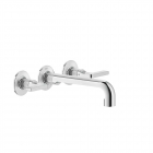 Gessi Inciso - 45089 + 58090 壁挂式洗脸盆龙头 | Edilceram Design