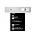 Gessi Hi-Fi Linear 63013 + 63014 壁挂式淋浴恒温器 | Edilceramdesign