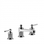 Gessi Venti20 65013 3 孔混合器，无台面垃圾，用于洗脸盆 | Edilceram Design