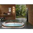 Jacuzzi Opalia Wood 9F43588A 嵌入式地板漩涡浴缸 | Edilceramdesign