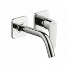 Axor Citterio M 34113000 + 13623180 壁挂式面盆龙头 + 隐藏部件 | Edilceram Design