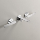 Cea Design Ayla AYL05 壁挂式双杆面盆龙头带出水嘴 | Edilceram Design