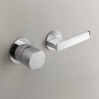 Cea Design Ayla AYL50 壁挂式恒温淋浴组和双向分流器 | Edilceram Design