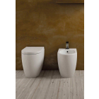 Ceramica Cielo Mini Smile SMVASR+SMBIDR 落地式马桶和坐浴盆 | Edilceramdesign