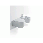 Ceramica Cielo Smile 新款 SMVSNW+SMBSNW 壁挂式马桶和坐浴盆 | Edilceramdesign