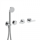 淋浴/浴缸套装 + 内置部件Fantini Icona Deco R117B+R117A | Edilceramdesign