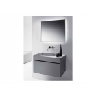 Falper . Quattro.zero #NW 1 抽屉柜和 D8H 壁挂式洗脸盆 | Edilceramdesign