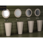 独立式洗脸盆 Glass Design Da Vinci Tom Tom 2 独立式洗脸盆 TOMTOM2PO01 | Edilceramdesign