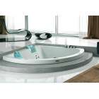 Jacuzzi Aquasoul Corner 155 AQU60 * 10400 嵌入式地板漩涡浴缸 | Edilceramdesign