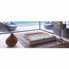 Jacuzzi Aura Plus Corian 9443730 * 嵌入式大理石漩涡浴缸 | Edilceramdesign