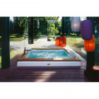Jacuzzi Aura Plus Wood 9F43 嵌入式地板漩涡浴缸 | Edilceramdesign