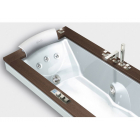 Jacuzzi Aura Uno Corian 9443733 * 嵌入式地板漩涡浴缸 | Edilceramdesign