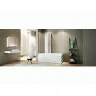 用于壁挂式浴缸的Jacuzzi MIx 9448456A 淋浴房 | Edilceramdesign