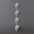 CEA Milo360 MIL63 恒温淋浴龙头，带 3 个水龙头 | Edilceram Design