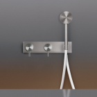 Cea Design Milo360 MIL85Y 壁挂式浴缸/淋浴龙头套装（含手持花洒）2 件装 | Edilceram Design