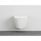 Vaso sospeso senza brida Cielo Ceramica Mare MRVSK.BIANCO LUCIDO | Edilceram Design