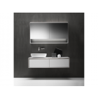 Falper Shape Evo # A3 2 抽屉柜，一体式顶部和 123 厘米台面洗脸盆 | Edilceramdesign
