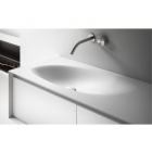 Falper Shape Evo ZAE 橱柜，带 2 个抽屉和一体式洗脸盆顶部 123 厘米 | Edilceramdesign