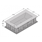 Boffi SWIM C QAWGIF01 独立式浴缸，带开放式隔层 | Edilceramdesign