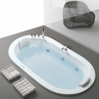 Hafro Oasy 2OAA1N8 内置水力按摩浴缸 | Edilceramdesign