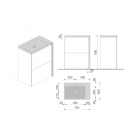 Boffi WMNWMB03 B15 整体浴室柜 | Edilceramdesign
