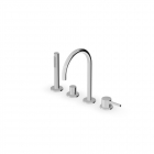 Zucchetti Pan S ZPA513 四孔单把手浴缸龙头 | Edilceram Design