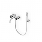 Zucchetti Savoir ZSV226 壁挂式浴缸/淋浴龙头，带分流器和手持花洒 | Edilceramdesign