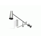 Zucchetti Closer Z94250 壁挂式淋浴喷头，带可调节臂 | Edilceramdesign