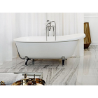 Zucchetti Kos Agora 1AGBI 独立式浴缸在 Silkstone | Edilceramdesign