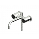 Zucchetti Savoir ZSV226 壁挂式浴缸/淋浴龙头，带分流器和手持花洒 | Edilceramdesign