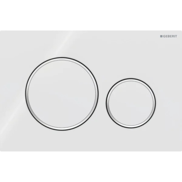 吉博力 Sigma20 双键冲水面板 115.882.11.1 | Edilceram Design