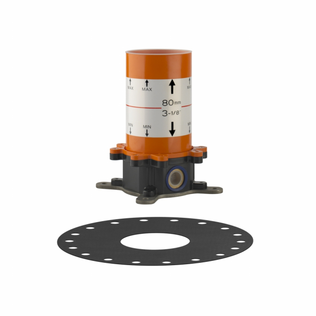 Gessi 38389 浴缸支架的内置部件 | Edilceram Design