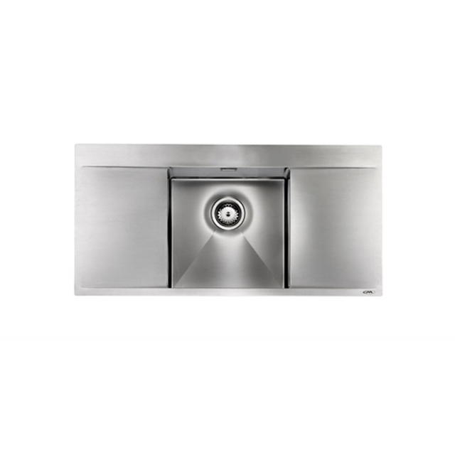 CM Prestige 厨房水槽 100x50cm 钢水槽 012706 | Edilceramdesign