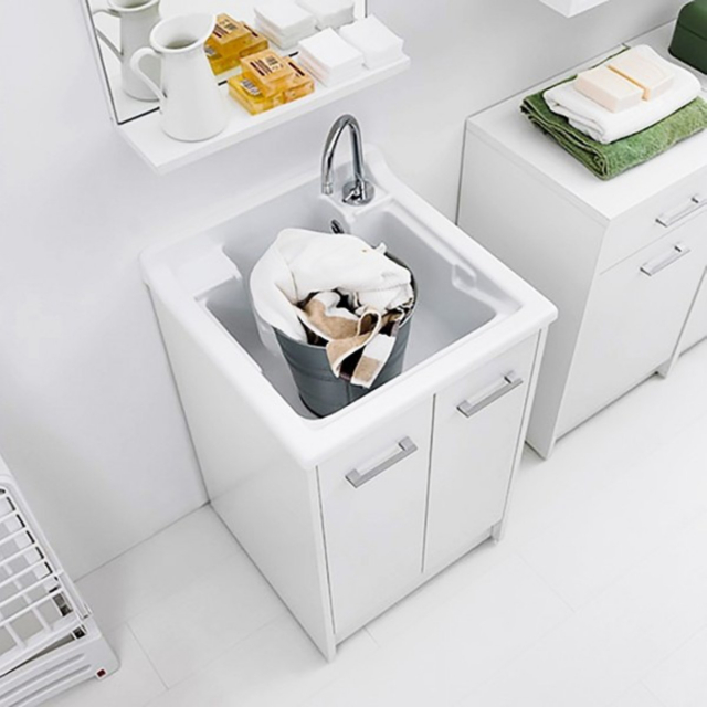 洗衣盆 50x45 白色Colavene Domestica DL5045B | Edilceramdesign