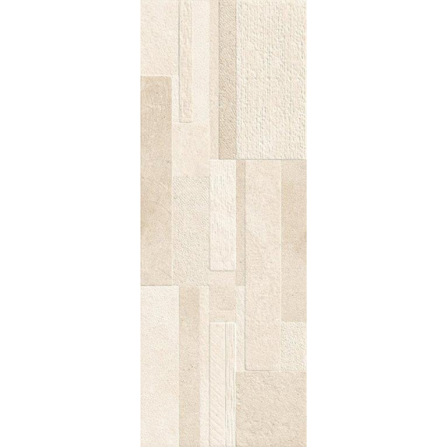 瓷砖 34x91.5 Bidueffe Ecolife MIX 3D BEIGE 0568 | Edilceram Design