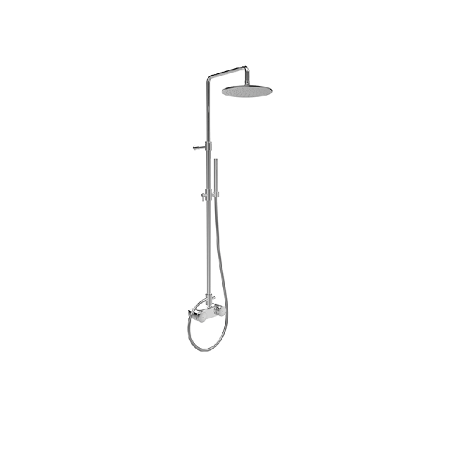 带花洒头和手持花洒的淋浴柱 Fima Texture Collection F5605 / 2H | Edilceramdesign