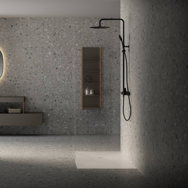 石纹淋浴底盘 120x80 Fiora Silex SEP12080 | Edilceram Design