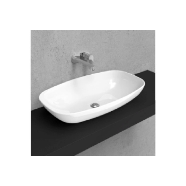 Flaminia Nuda Slim75 ND75A 台面洗脸盆 | Edilceram Design