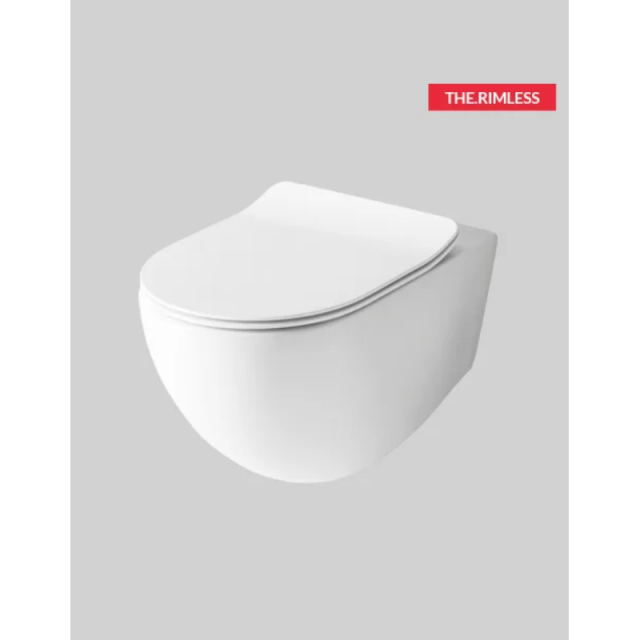Artceram File 2.0 FLV004 无边框壁挂式马桶 - 哑光白 | Edilceram Design