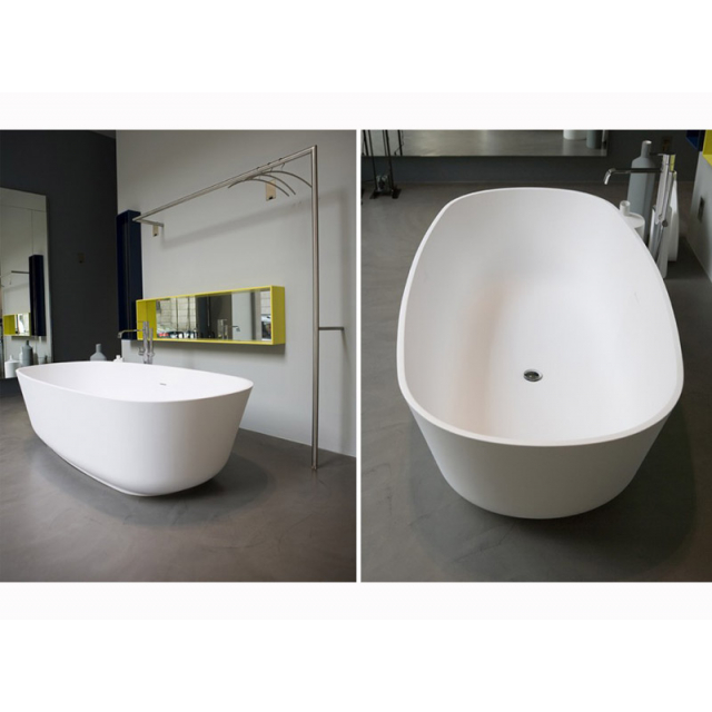 Cristalplant 中的 Antonio Lupi BAIAS 独立式椭圆形浴缸 | Edilceramdesign
