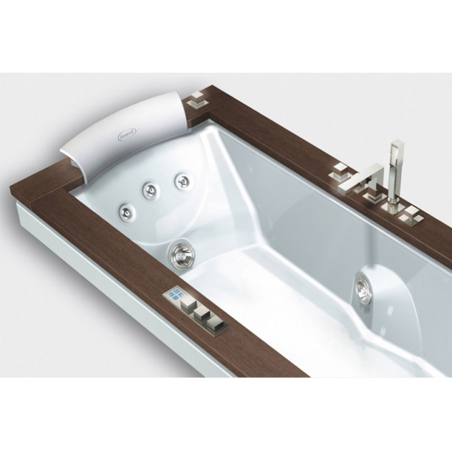 Jacuzzi Aura Uno Wood 9F43528 * 嵌入式地板漩涡浴缸 | Edilceram Design