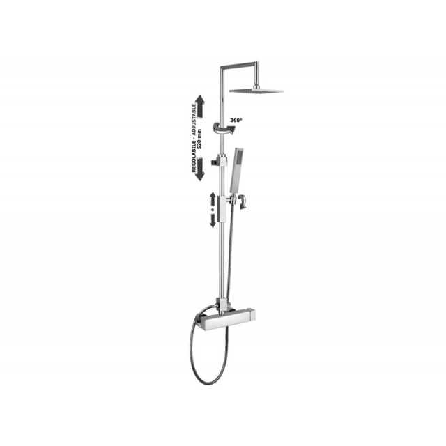 淋浴柱Paffoni Syncro Plus 淋浴柱 ZCOL620 | Edilceramdesign