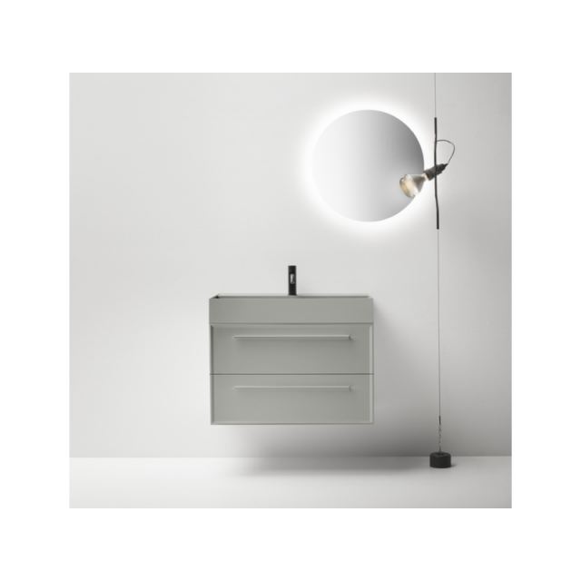 Falper 7.0 # V2A 橱柜，带 2 个抽屉和壁挂式洗脸盆 60 厘米 | Edilceram Design