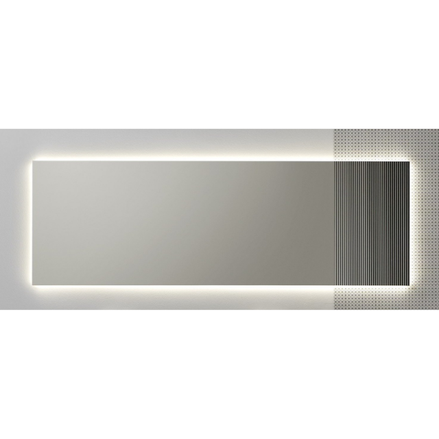 Antonio Lupi DISINTO175W 镜子，带白色 LED 的抛光边缘 | Edilceram Design