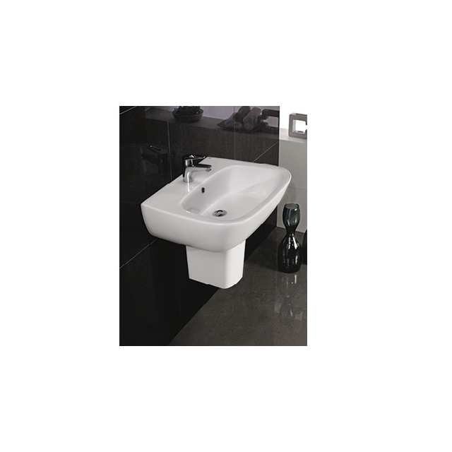 壁挂式洗脸盆 一个壁挂式洗脸盆,或在底座或半底座上 60 厘米 ONWB00002 | Edilceram Design