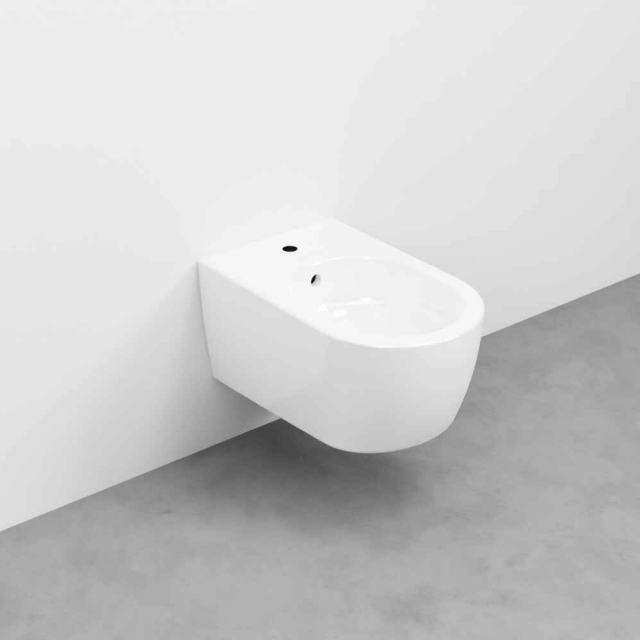 Ceramica Cielo Smile 新款 SMBSNW 壁挂式坐浴盆 | Edilceramdesign