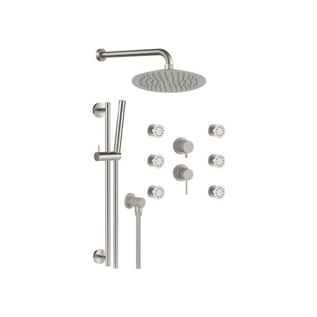 Daniel Tokyo Steel SSTX613ZP7820 花洒套装 | Edilceram Design