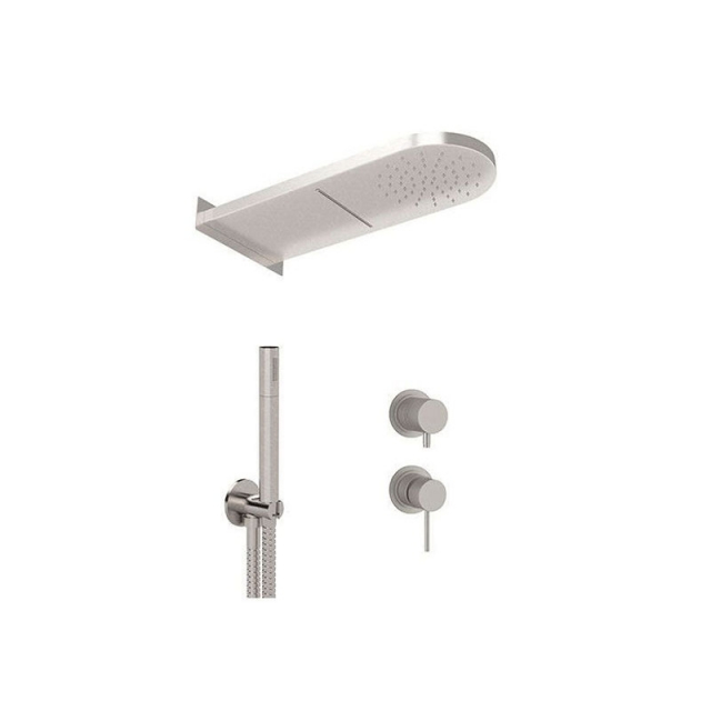 Daniel Tokyo Steel SSTX614ZPSSCA 花洒套装 | Edilceram Design