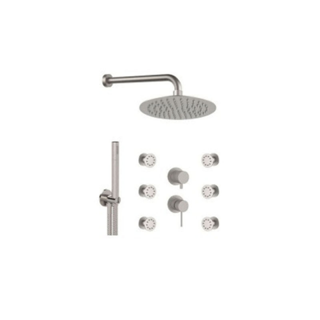Daniel Tokyo Steel SSTX616ZP7820 花洒套装 | Edilceram Design