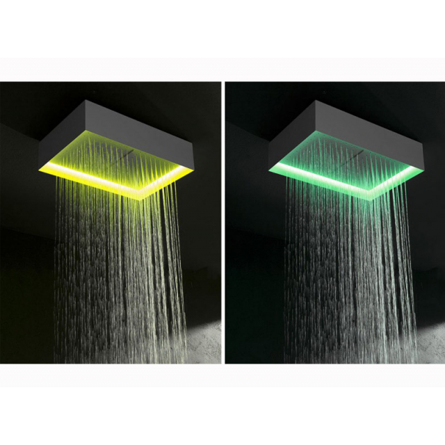 Antonio Lupi Fuorimeteo FOORIMETEO20C 带 LED 的天花板淋浴头 | Edilceramdesign
